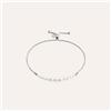 Stroili Bracciale Silver Pearls Argento Rodiato Perla sintetica