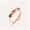 Stroili Anello Riviere Silver Rainbow Argento Rosa Cubic Zirconia