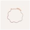 Stroili Bracciale Romantic Shine Ottone Rosa Cristallo