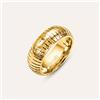 Stroili Anello Fascia Radiance Acciaio Dorato