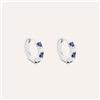 Stroili Orecchini A Cerchio Silver Elegance Argento Rodiato Cubic Zirconia