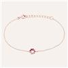 Stroili Bracciale Silver Rainbow Argento Rosa Cubic Zirconia