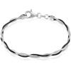 Stroili Bracciale Catena Silver Collection Argento Bicolore