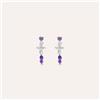 Stroili Orecchini Pendenti Silver Elegance Argento Rodiato Cubic Zirconia