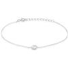 Stroili Bracciale Silver Elegance Argento Rodiato Cubic Zirconia
