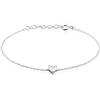 Stroili Bracciale Silver Elegance Argento Rodiato Cubic Zirconia