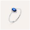 Stroili Anello Solitario Kate Silver Elegance Argento Rodiato Cubic Zirconia