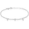 Stroili Bracciale Catena Silver Elegance Argento Rodiato Cubic Zirconia