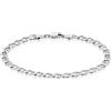 Stroili Bracciale Catena Gentleman Argento Rodiato