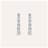 Stroili Orecchini Pendenti Tennis Silver Elegance Argento Rodiato Cubic Zirconia