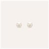 Stroili Orecchini Lobo Silver Pearls Argento Rodiato Perla sintetica