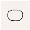Stroili Bracciale Man Code Acciaio Cristallo