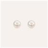 Stroili Orecchini Lobo Silver Pearls Argento Rodiato Perla sintetica