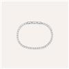 Stroili Bracciale Man Code Acciaio Cristallo