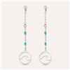 Stroili Orecchini Pendenti Silver Collection Argento Rodiato Pietra sintetica
