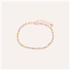 Stroili Bracciale Tennis Romantic Shine Ottone Rosa Cristallo