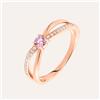 Stroili Anello Silver Rainbow Argento Rosa Cubic Zirconia