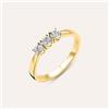 Stroili Anello Trilogy Diamotion Oro Giallo Diamante
