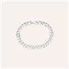 Stroili Bracciale Catena Gentleman Argento Rodiato