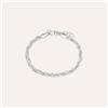 Stroili Bracciale Catena Silver Collection Argento Rodiato