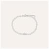 Stroili Bracciale Silver Pearls Argento Rodiato Perla sintetica