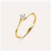Stroili Anello Solitario Valentino Firmamenti Oro Giallo Diamante