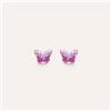 Stroili Orecchini Lobo Silver Baby Argento Rodiato Cristallo