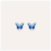 Stroili Orecchini Lobo Silver Baby Argento Rodiato Cristallo