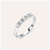 Stroili Anello Riviere Diamotion Oro Bianco Diamante