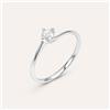 Stroili Anello Solitario Valentino Firmamenti Oro Bianco Diamante