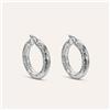 Stroili Orecchini A Cerchio Silver Collection Argento Rodiato