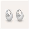 Stroili Orecchini A Cerchio Silver Collection Argento Rodiato