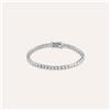 Stroili Bracciale Tennis Silver Elegance Argento Rodiato Cubic Zirconia