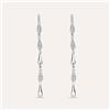 Stroili Orecchini Pendenti Silver Shine Argento Rodiato Cubic Zirconia