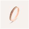 Stroili Anello Fascia Aura Acciaio Rosa