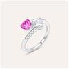 Stroili Anello Contrarie Silver Elegance Argento Rodiato Cubic Zirconia
