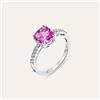 Stroili Anello Solitario Silver Rainbow Argento Rodiato Cubic Zirconia