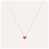 Stroili Collana Punto Luce Silver Rainbow Argento Rosa Cubic Zirconia