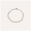 Stroili Bracciale Catena Man Code Acciaio Perla D'Acqua Dolce