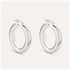 Stroili Orecchini A Cerchio Silver Collection Argento Rodiato