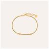 Stroili Bracciale Essential Code Acciaio Dorato