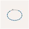 Stroili Bracciale Man Code Acciaio Turchese