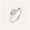 Stroili Anello Chevalier Silver Shine Argento Rodiato Cubic Zirconia