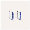 Stroili Orecchini A Cerchio Silver Rainbow Argento Rodiato Cubic Zirconia