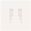 Stroili Orecchini Pendenti Silver Elegance Argento Rodiato Cubic Zirconia