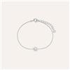 Stroili Bracciale Silver Pearls Argento Rodiato Perla sintetica Cubic Zirconia