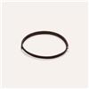 Stroili Choker Magnetico Cordino Marrone e Acciaio Dorato