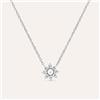 Stroili Collana Silver Pearls Argento Rodiato Perla sintetica Cubic Zirconia
