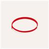 Stroili Choker Magnetico Cordino Rosso e Acciaio Dorato