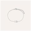 Stroili Bracciale Silver Pearls Argento Rodiato Perla sintetica Cubic Zirconia